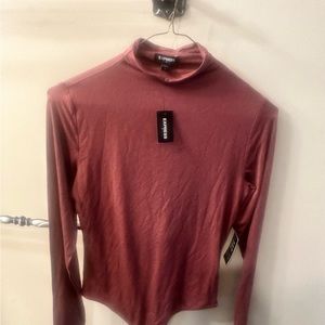 Express mock turtleneck bodysuit